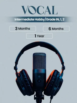 Vocal (Intermediate Hobby/Grade IN, 1, 2)
